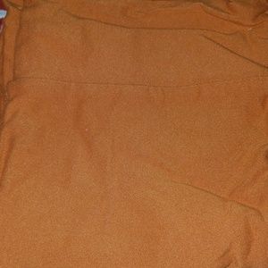 Lularoe OS leggings pumpkin color